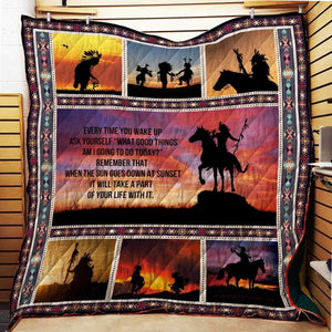 Native American 1 Quilt Blanket On Sale!