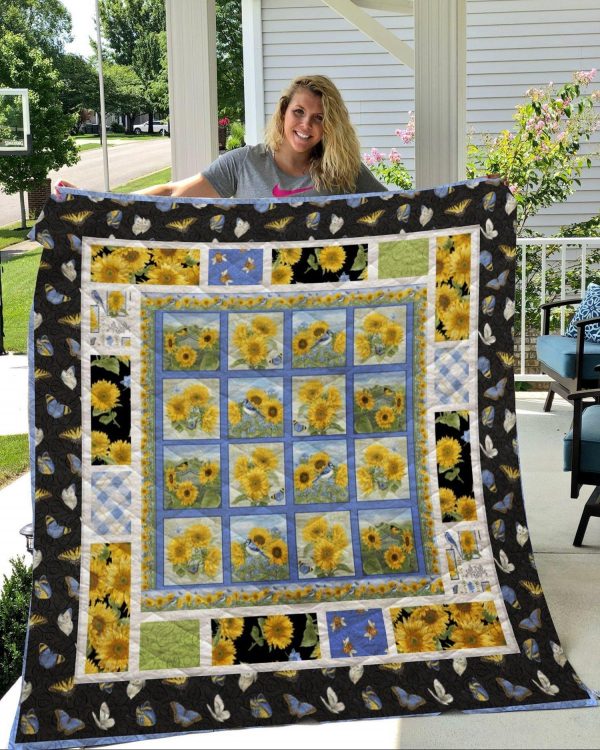 My Sunflower Garden Quilt On Sale!